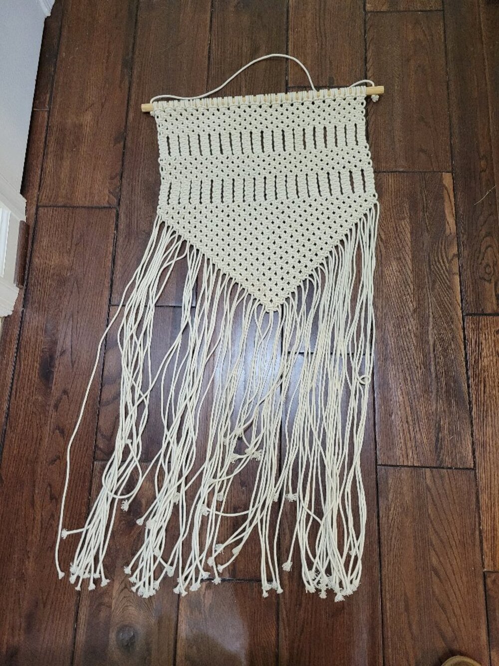 Macrame Cream Boho Wall Hanging
